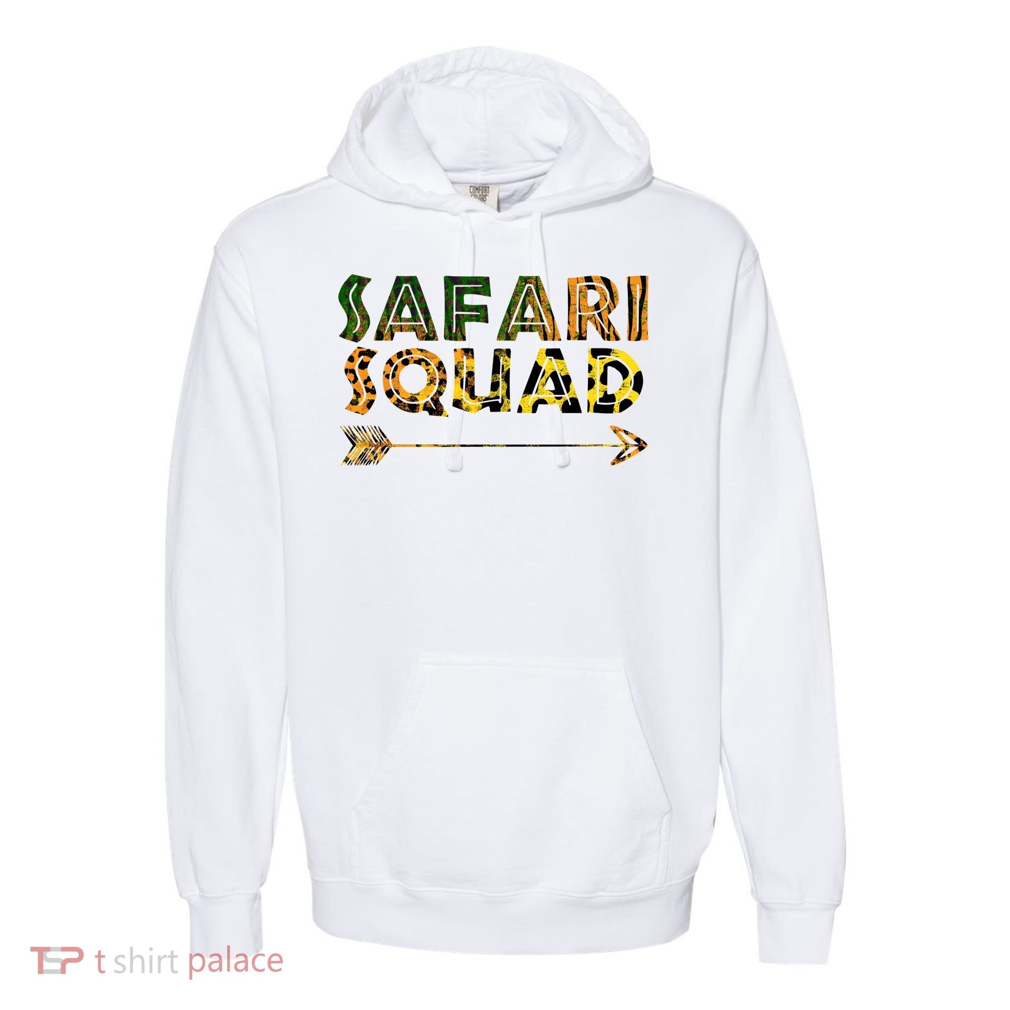 Safari Squad Comfort Colors Garment-Dyed Hooded Sweatshirt