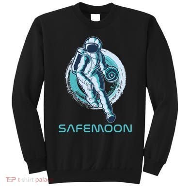 Safemoon Blockchain Cryptocurrency Astronaut Basketball Sweatshirt