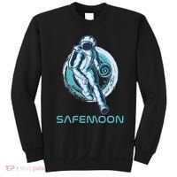 Safemoon Blockchain Cryptocurrency Astronaut Basketball Sweatshirt thumb 0
