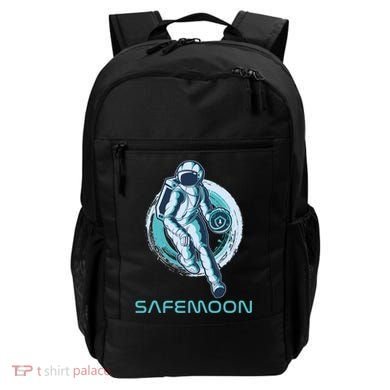 Safemoon Blockchain Cryptocurrency Astronaut Basketball Backpack