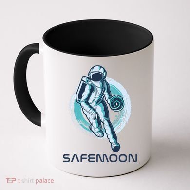Safemoon Blockchain Cryptocurrency Astronaut Basketball Coffee Mug