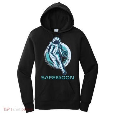 Safemoon Blockchain Cryptocurrency Astronaut Basketball Women's Hoodie