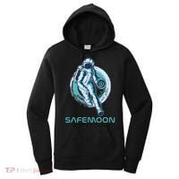 Safemoon Blockchain Cryptocurrency Astronaut Basketball Women's Hoodie thumb 0