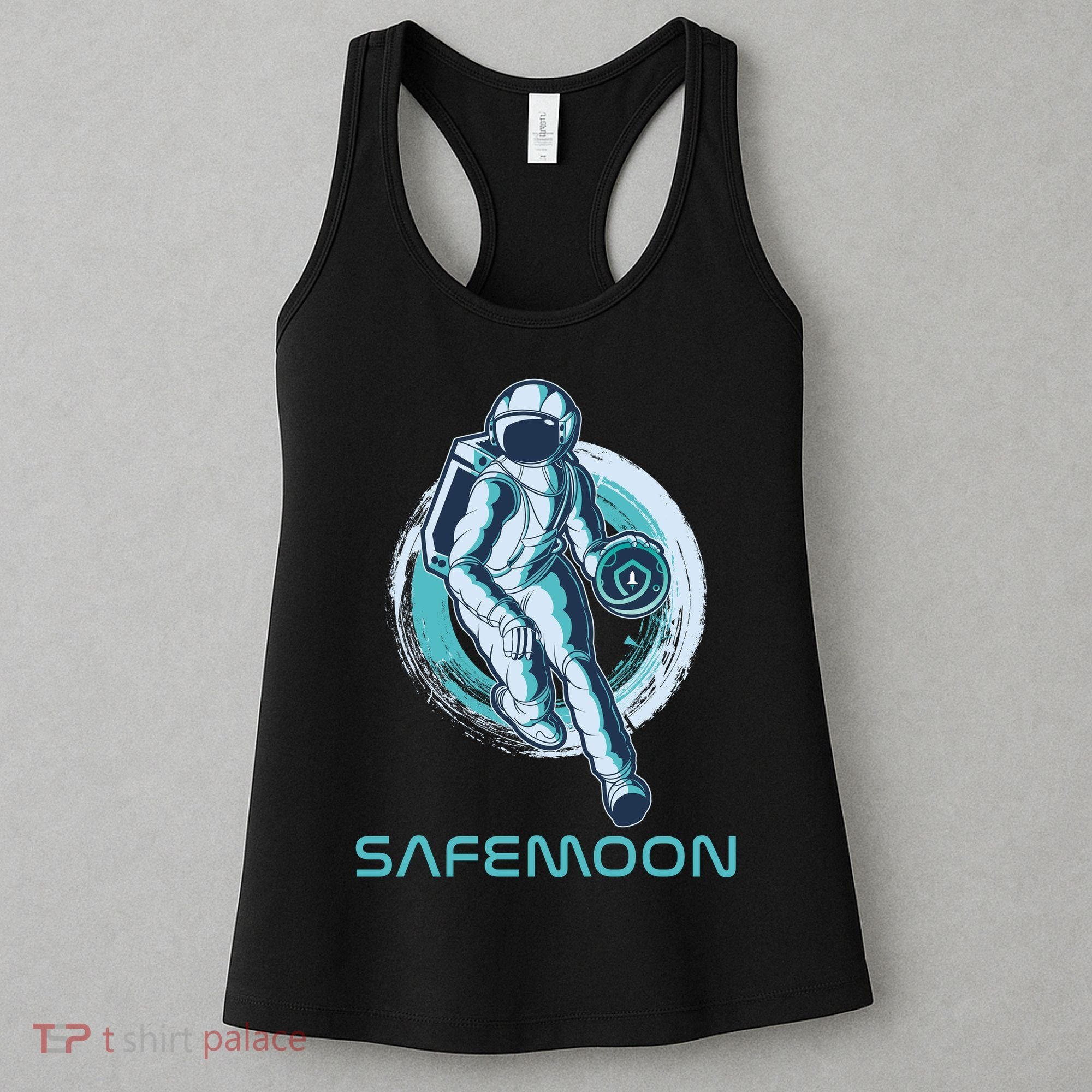 Safemoon Blockchain Cryptocurrency Astronaut Basketball Women's Tank Top