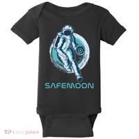 Safemoon Blockchain Cryptocurrency Astronaut Basketball Baby Bodysuit thumb 0