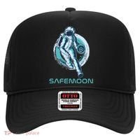 Safemoon Blockchain Cryptocurrency Astronaut Basketball Hat thumb 0