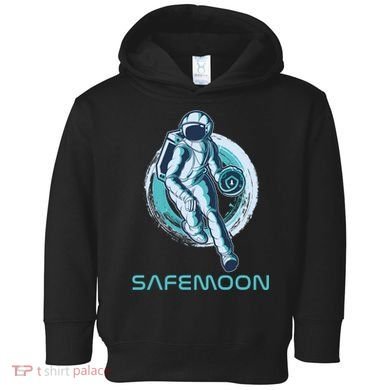 Safemoon Blockchain Cryptocurrency Astronaut Basketball Toddler Hoodie