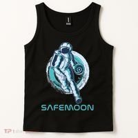 Safemoon Blockchain Cryptocurrency Astronaut Basketball Tank Top thumb 2