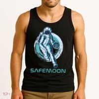 Safemoon Blockchain Cryptocurrency Astronaut Basketball Tank Top thumb 3