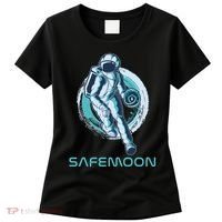 Safemoon Blockchain Cryptocurrency Astronaut Basketball Women's T-Shirt thumb 0