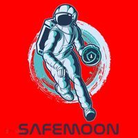Safemoon Blockchain Cryptocurrency Astronaut Basketball Santa Hat thumb 1