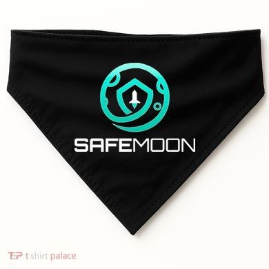 Safemoon Cryptocurrency USA-Made Doggie Bandana
