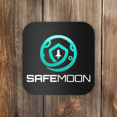Safemoon Cryptocurrency Coaster
