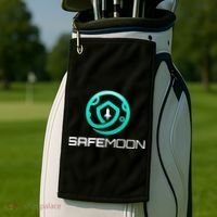Safemoon Cryptocurrency Golf Towel thumb 2