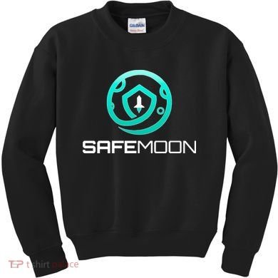 Safemoon Cryptocurrency Kids Sweatshirt