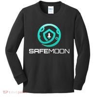 Safemoon Cryptocurrency Kids Long Sleeve Shirt thumb 0