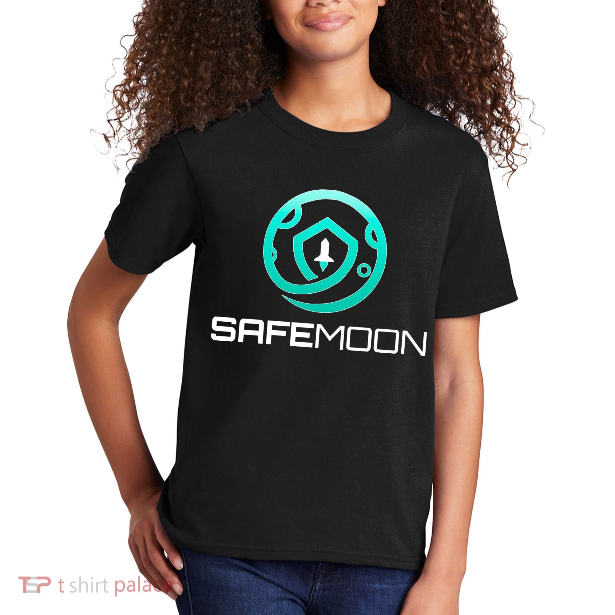 Safemoon Cryptocurrency Kids T-Shirt