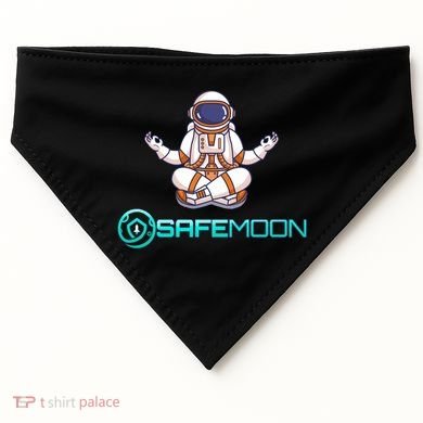 Safemoon Cryptocurrency Astronaut Token USA-Made Doggie Bandana