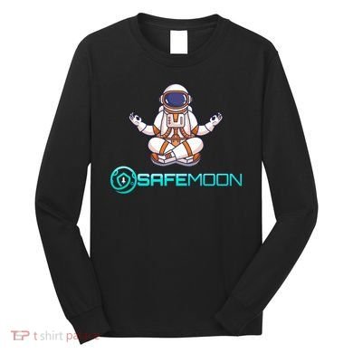 Safemoon Cryptocurrency Astronaut Token Long Sleeve Shirt