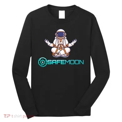 Safemoon Cryptocurrency Astronaut Token Long Sleeve Shirt
