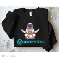 Safemoon Cryptocurrency Astronaut Token Sweatshirt thumb 2