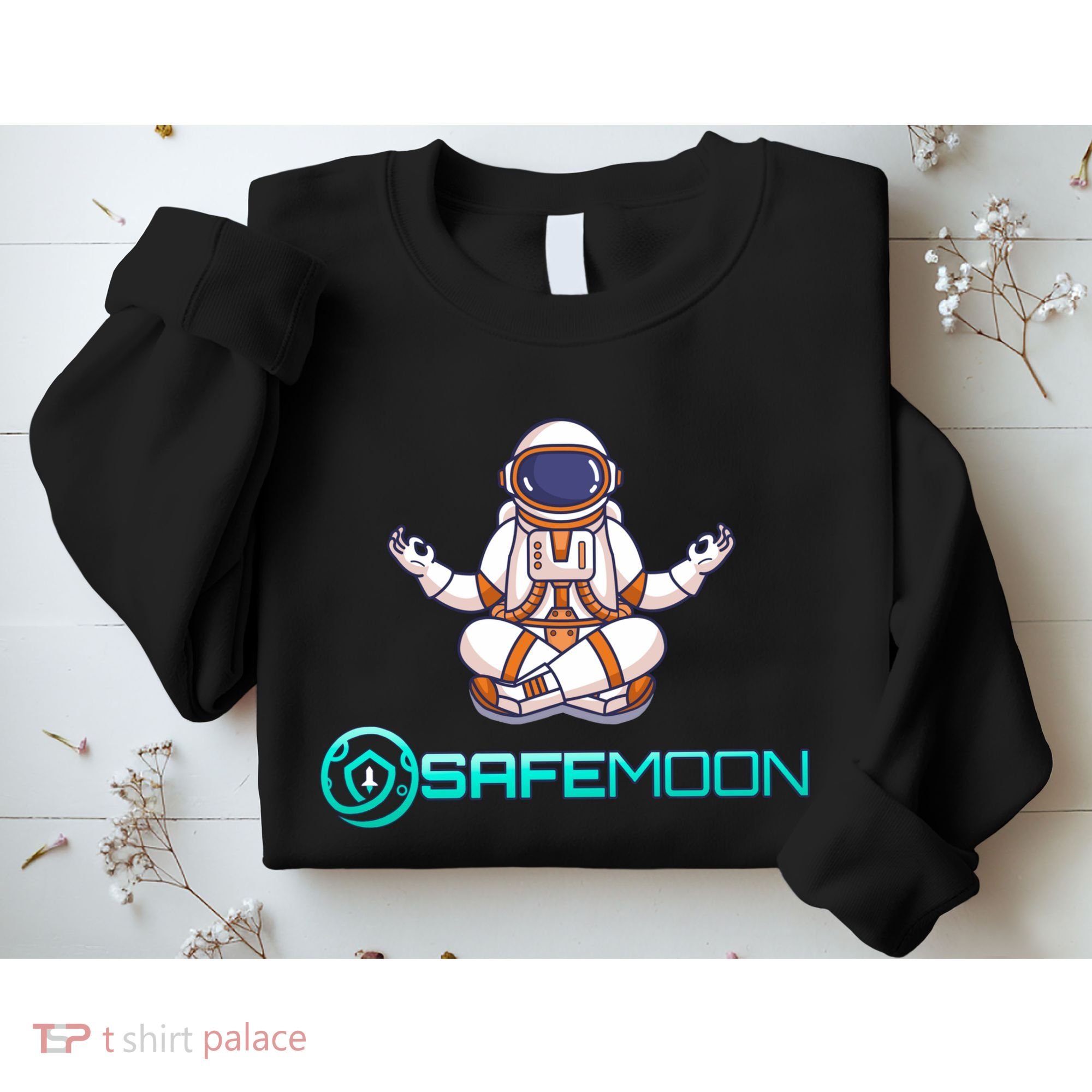 Safemoon Cryptocurrency Astronaut Token Sweatshirt