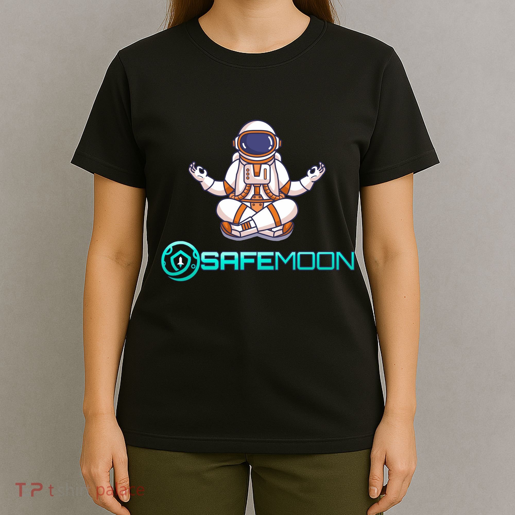 Safemoon Cryptocurrency Astronaut Token T-Shirt