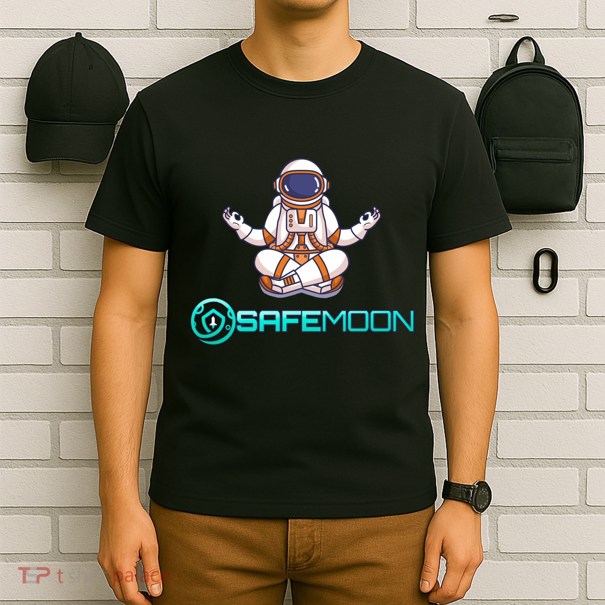 Safemoon Cryptocurrency Astronaut Token T-Shirt