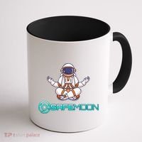 Safemoon Cryptocurrency Astronaut Token Coffee Mug thumb 1