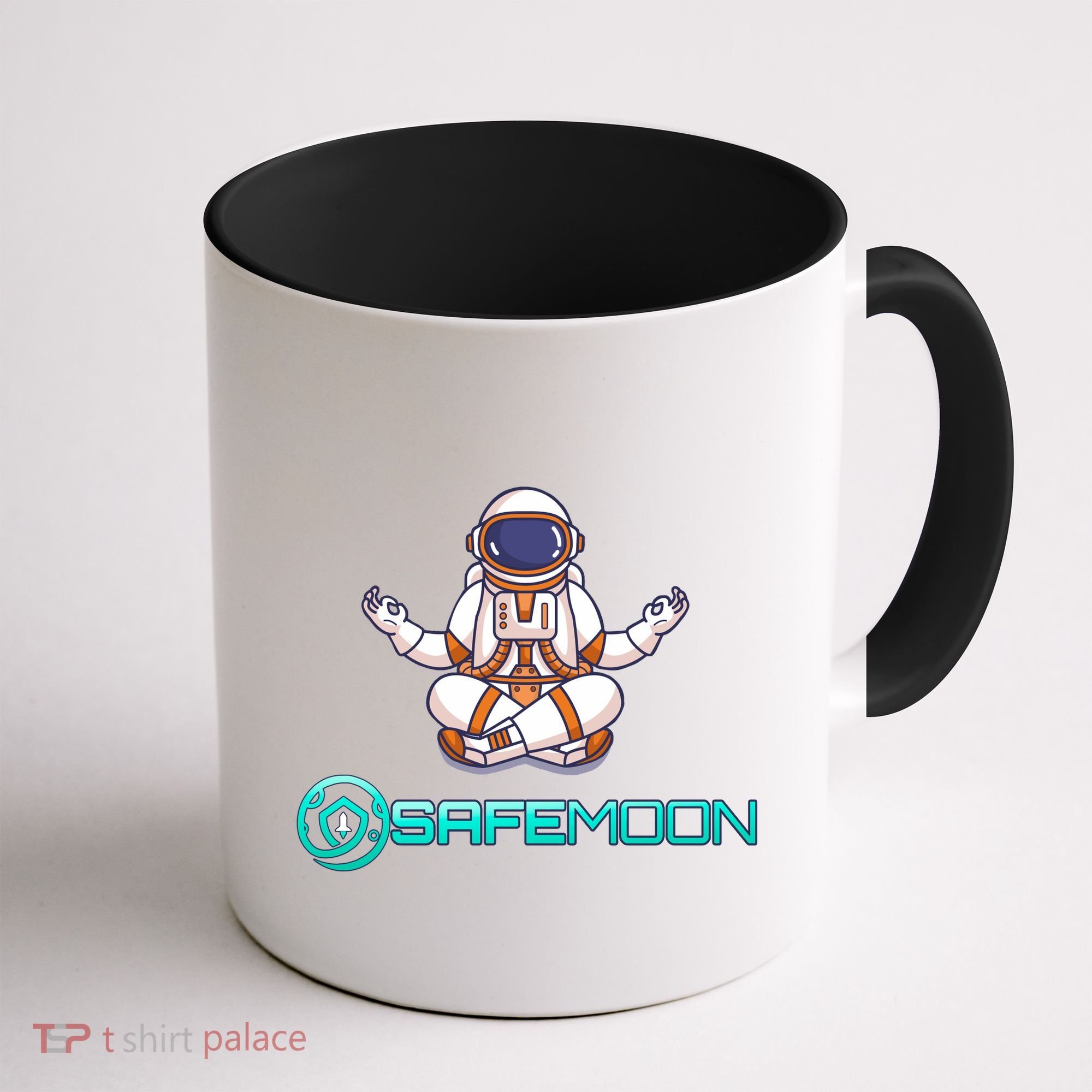 Safemoon Cryptocurrency Astronaut Token Coffee Mug