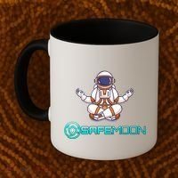 Safemoon Cryptocurrency Astronaut Token Coffee Mug thumb 2