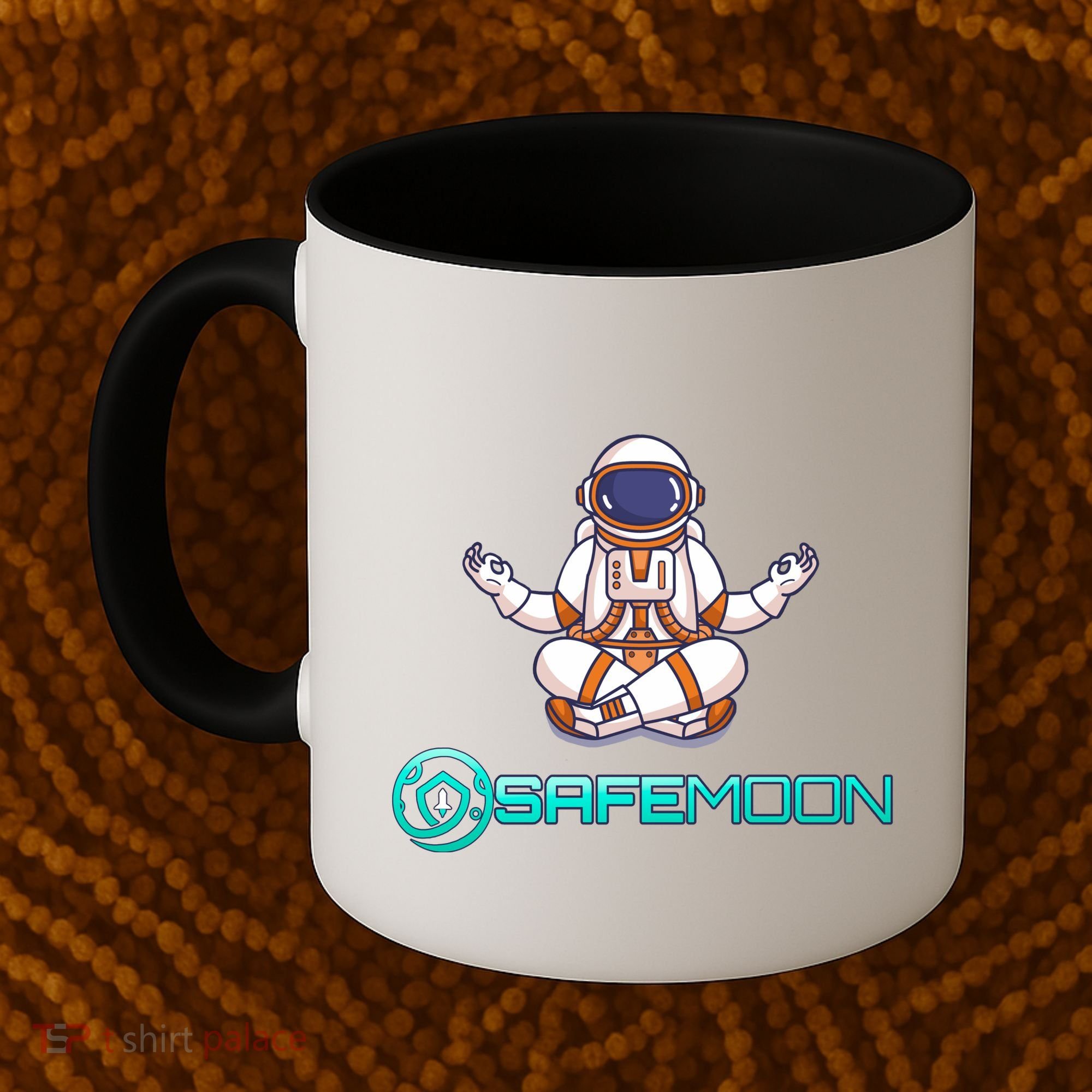 Safemoon Cryptocurrency Astronaut Token Coffee Mug