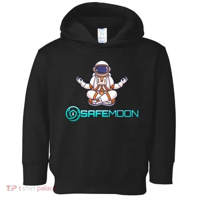 Safemoon Cryptocurrency Astronaut Token Toddler Hoodie