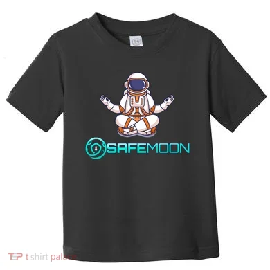 Safemoon Cryptocurrency Astronaut Token Toddler T-Shirt