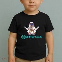 Safemoon Cryptocurrency Astronaut Token Toddler T-Shirt thumb 2