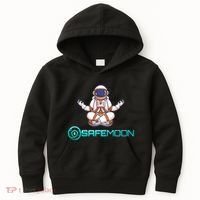Safemoon Cryptocurrency Astronaut Token Kids Hoodie thumb 0
