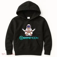 Safemoon Cryptocurrency Astronaut Token Kids Hoodie thumb 0
