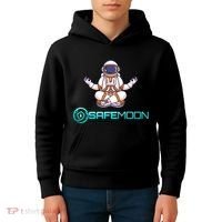 Safemoon Cryptocurrency Astronaut Token Kids Hoodie thumb 4