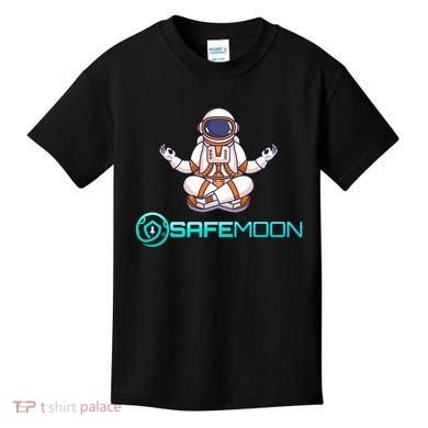 Safemoon Cryptocurrency Astronaut Token Kids T-Shirt