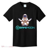 Safemoon Cryptocurrency Astronaut Token Kids T-Shirt thumb 0