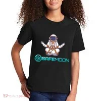 Safemoon Cryptocurrency Astronaut Token Kids T-Shirt thumb 2