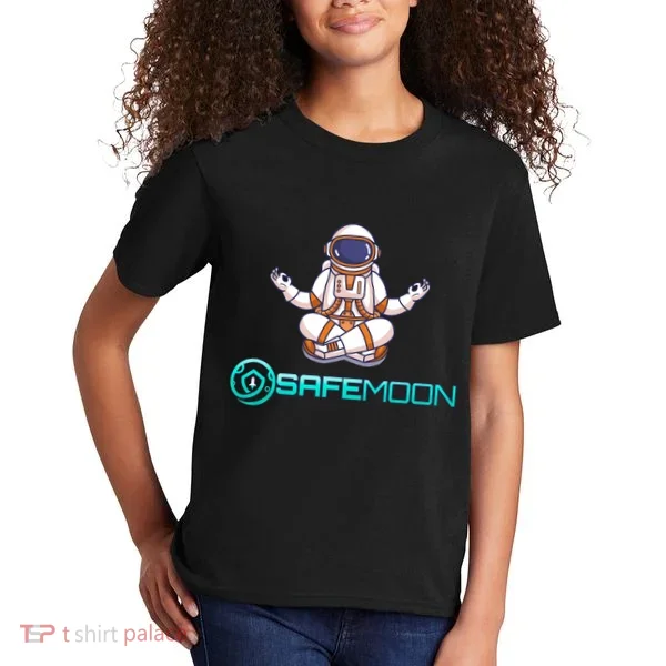 Safemoon Cryptocurrency Astronaut Token Kids T-Shirt