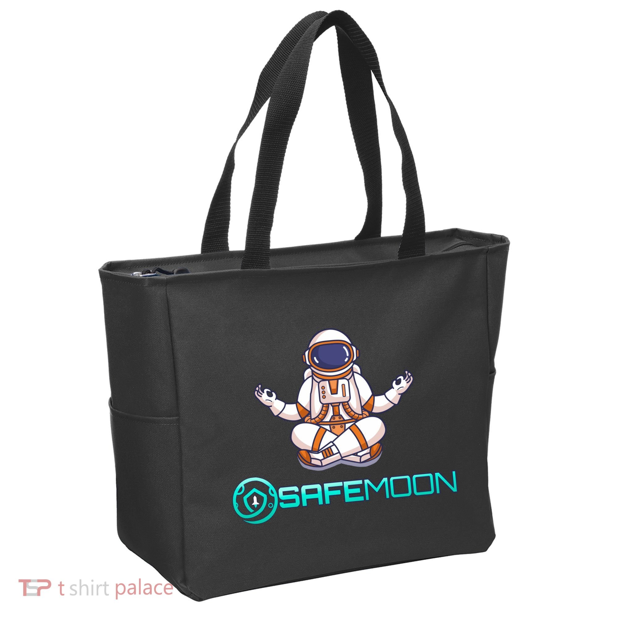 Safemoon Cryptocurrency Astronaut Token Tote Bag