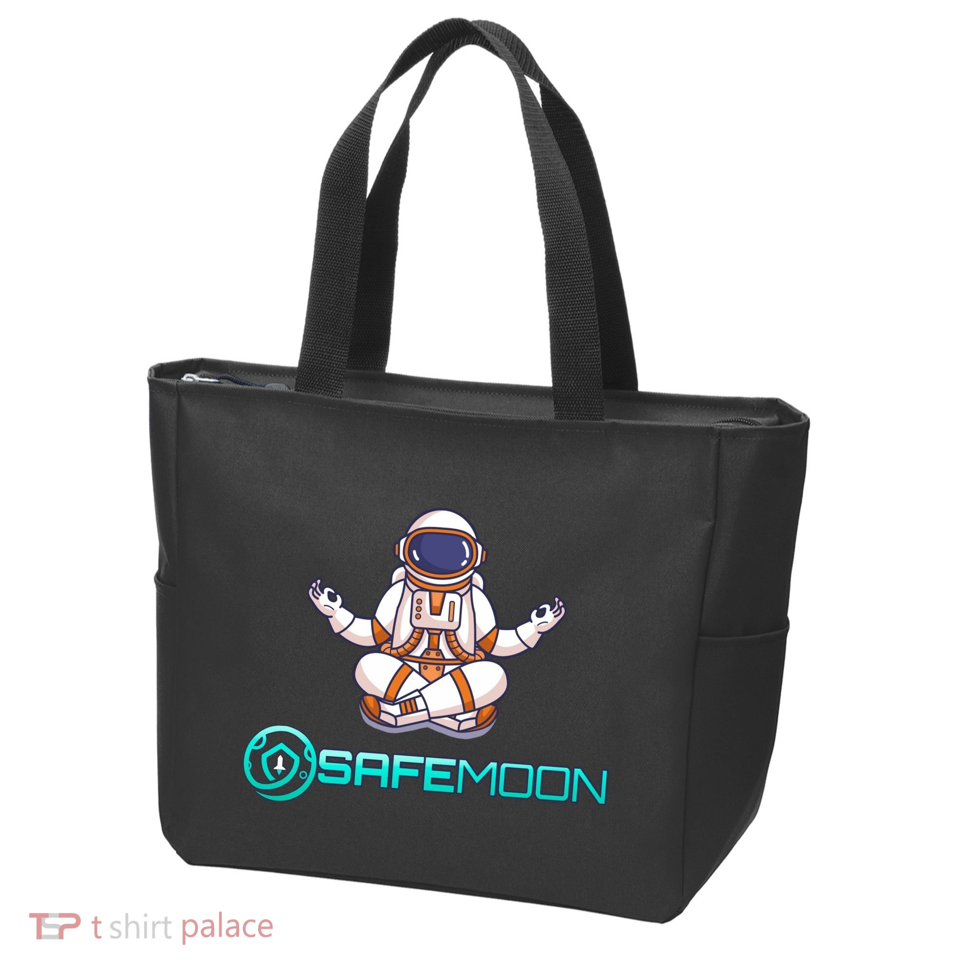 Safemoon Cryptocurrency Astronaut Token Tote Bag