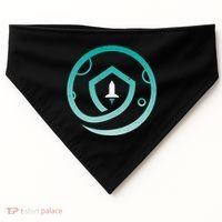 Safemoon Cryptocurrency Logo  USA-Made Doggie Bandana thumb 0