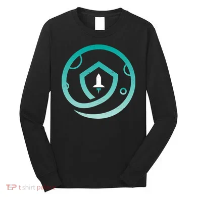 Safemoon Cryptocurrency Logo Long Sleeve Shirt