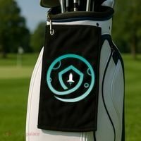 Safemoon Cryptocurrency Logo  Golf Towel thumb 2