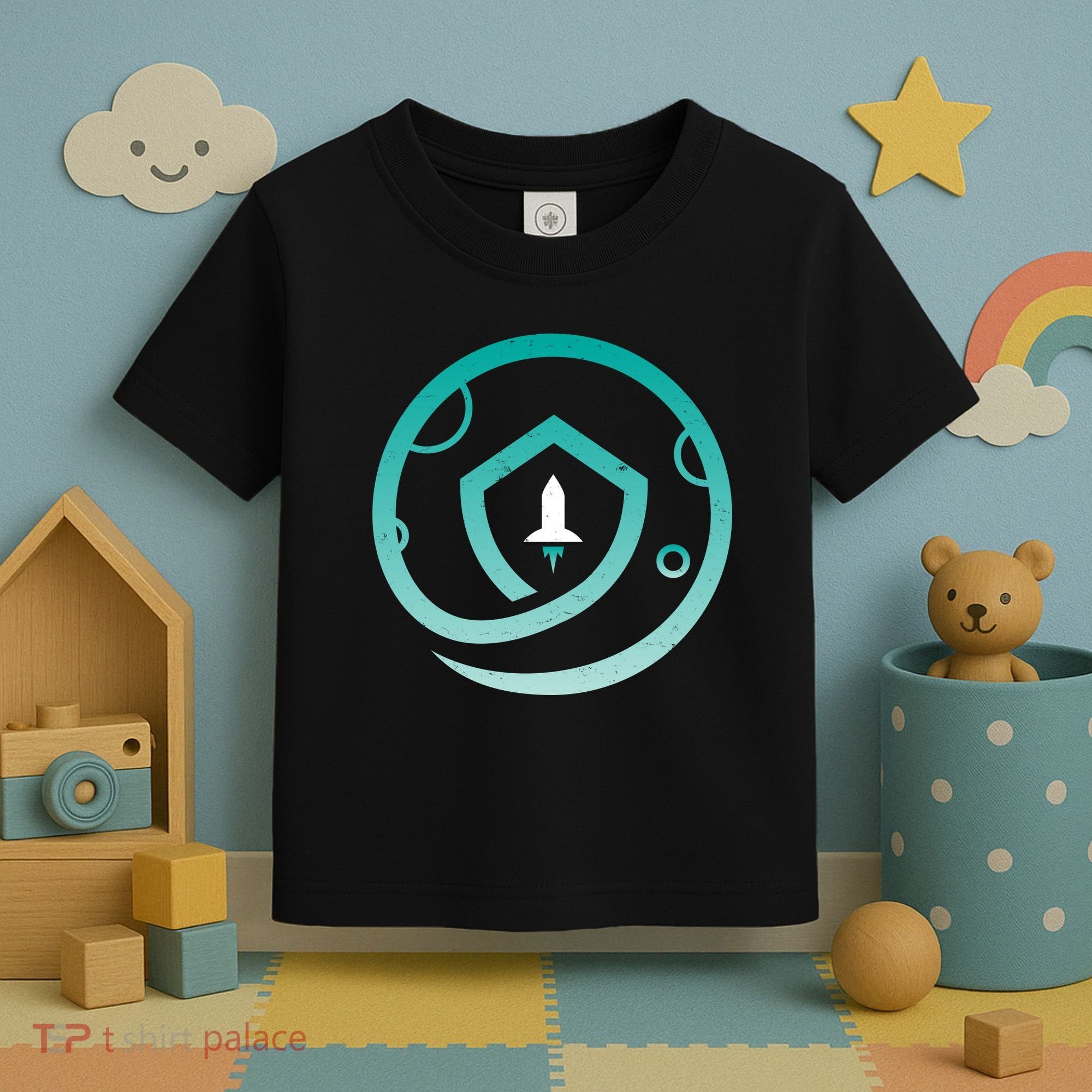Safemoon Cryptocurrency Logo  Toddler T-Shirt