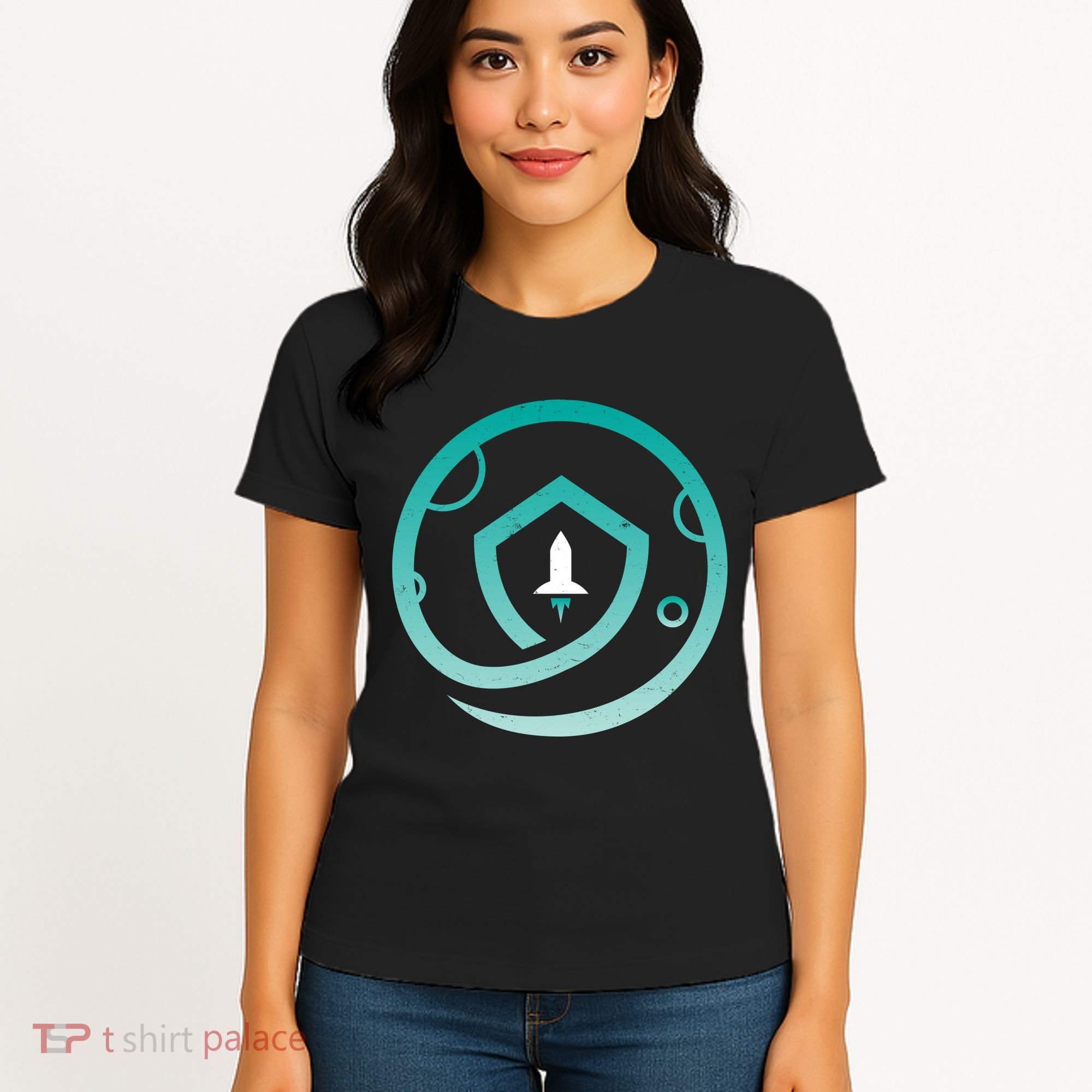 Safemoon Cryptocurrency Logo  Women's T-Shirt
