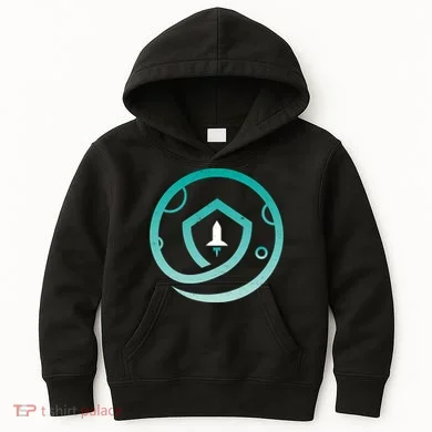 Safemoon Cryptocurrency Logo Kids Hoodie